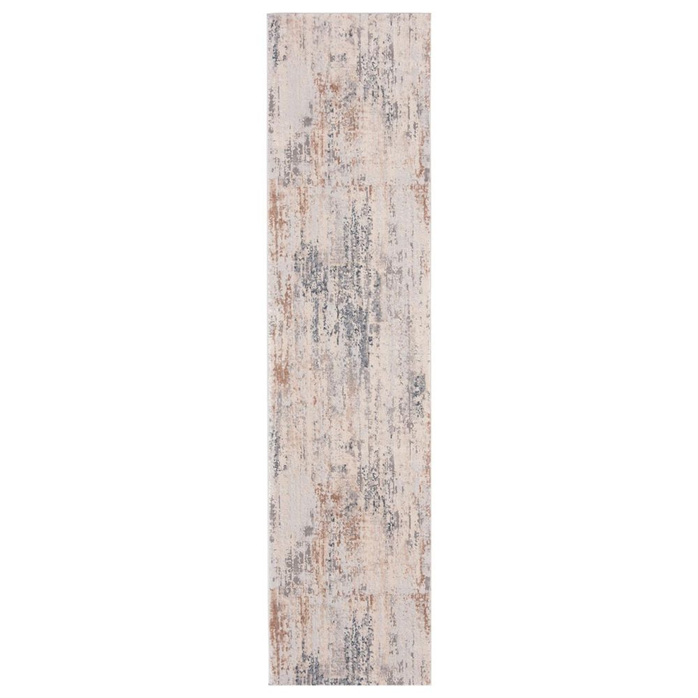 Safavieh Invista 2' x 8' Cream and Grey Runner