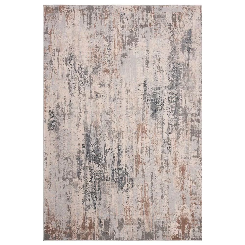 Safavieh Invista INV432A 4' x 6' Cream and Grey Area Rug