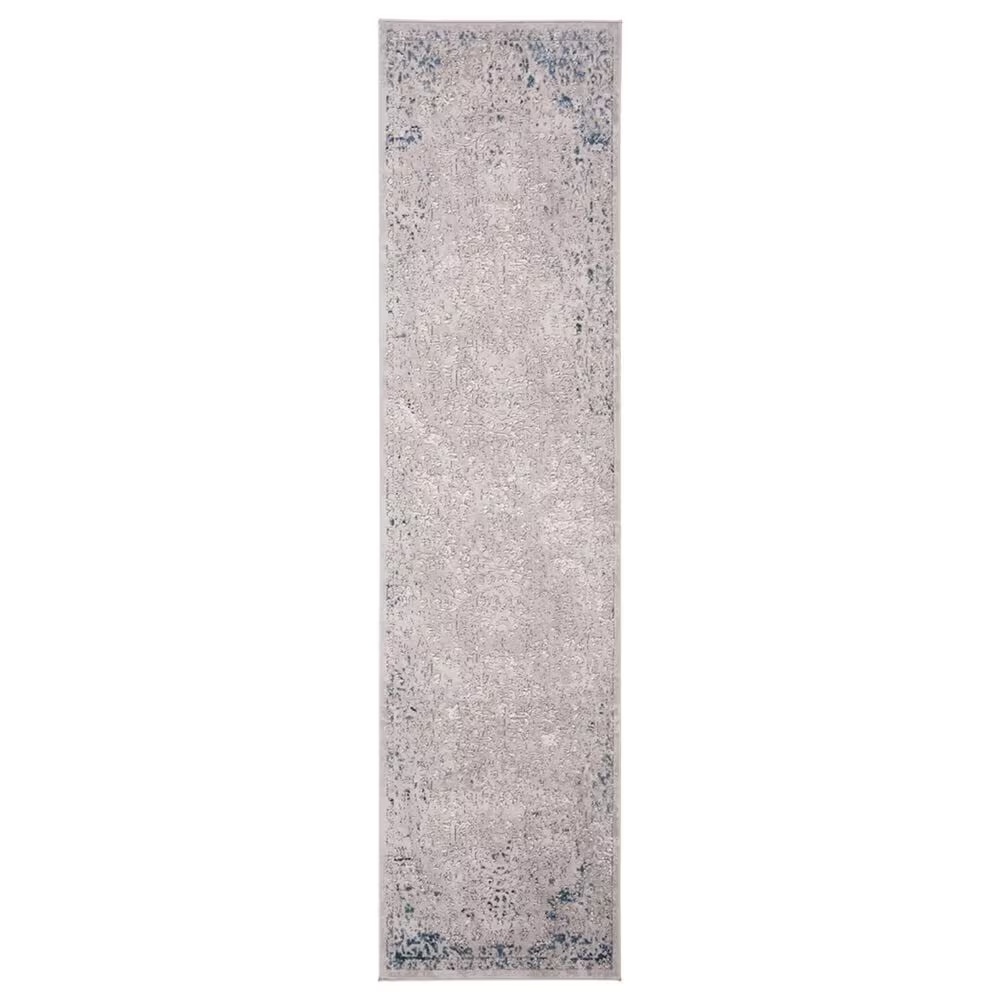 Safavieh Invista INV468 2' x 8' Grey and Ivory Runner