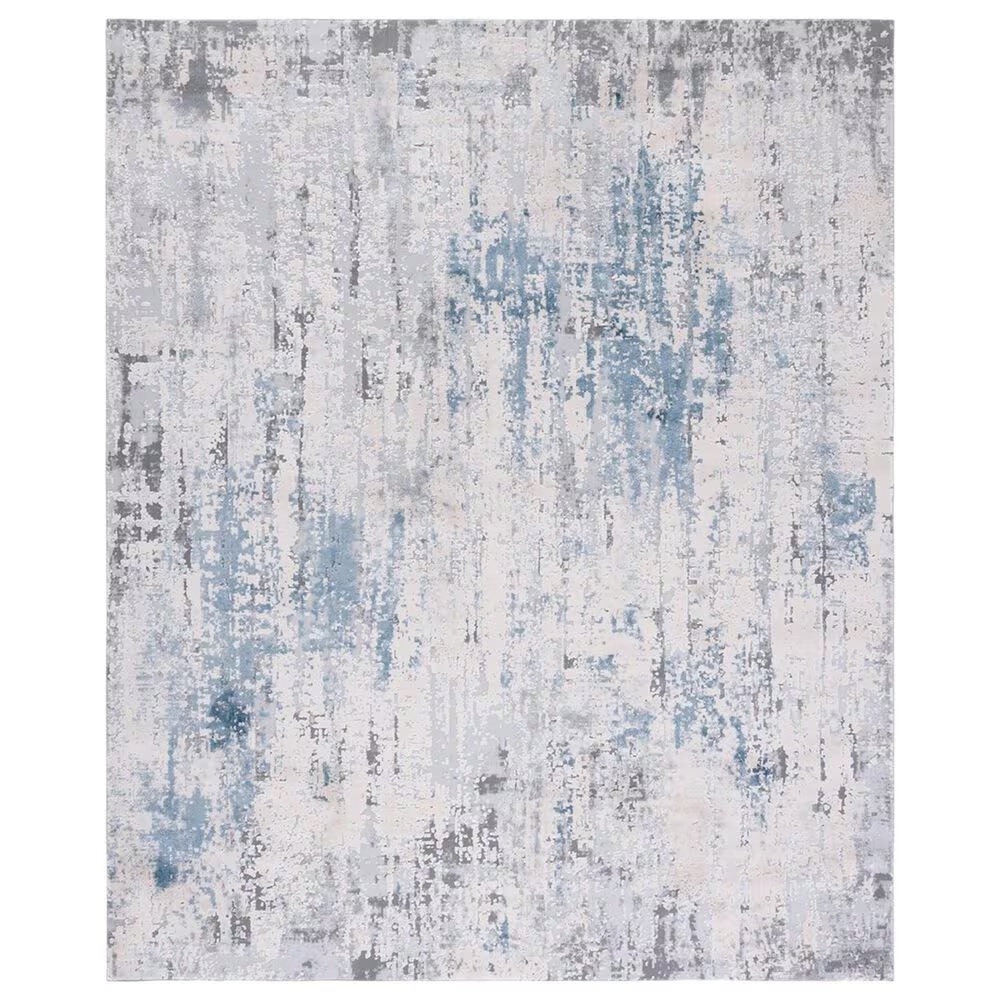 Safavieh Invista INV486F 9' x 12' Grey and Blue Area Rug