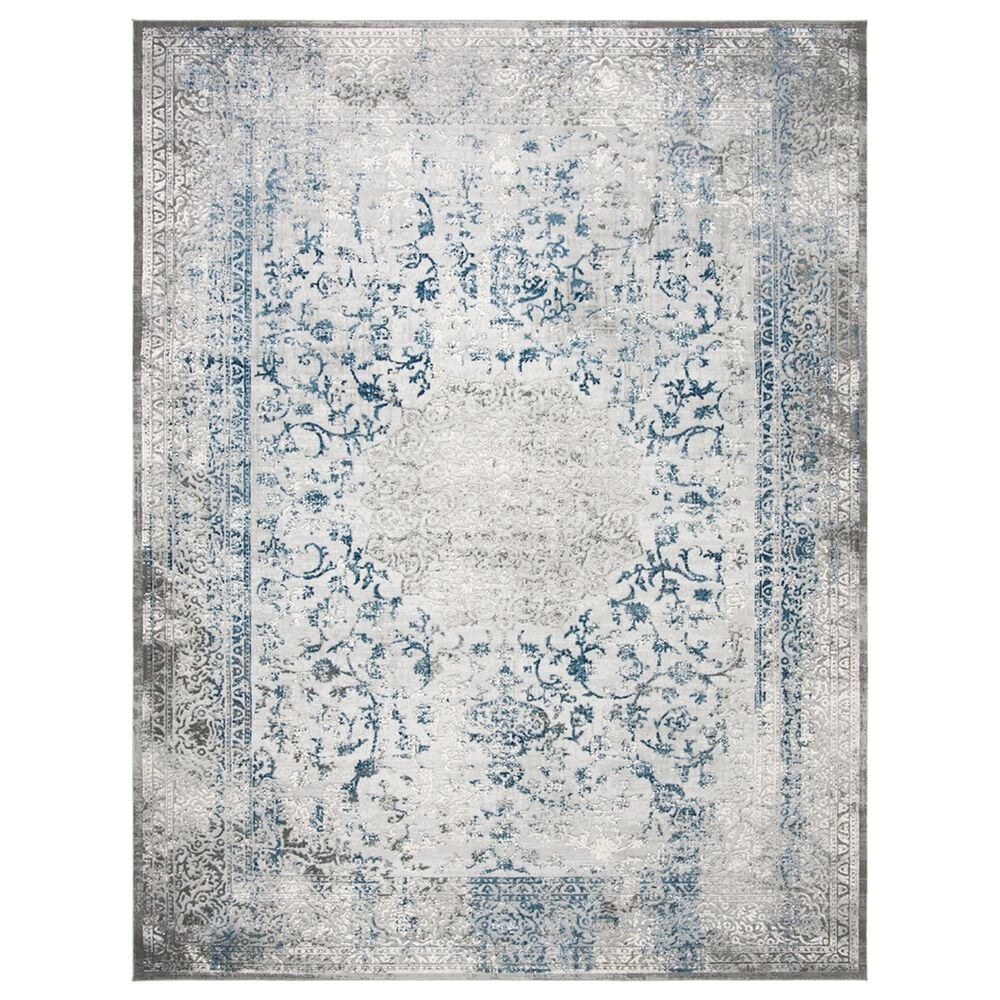 Safavieh Invista Traditional 8' x 10' Grey and Blue Area Rug