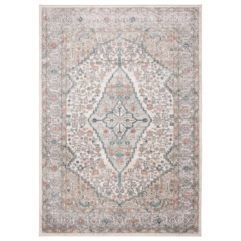 Safavieh Oregon ORE876 5'1" x 7'6" Grey and Ivory Area Rug