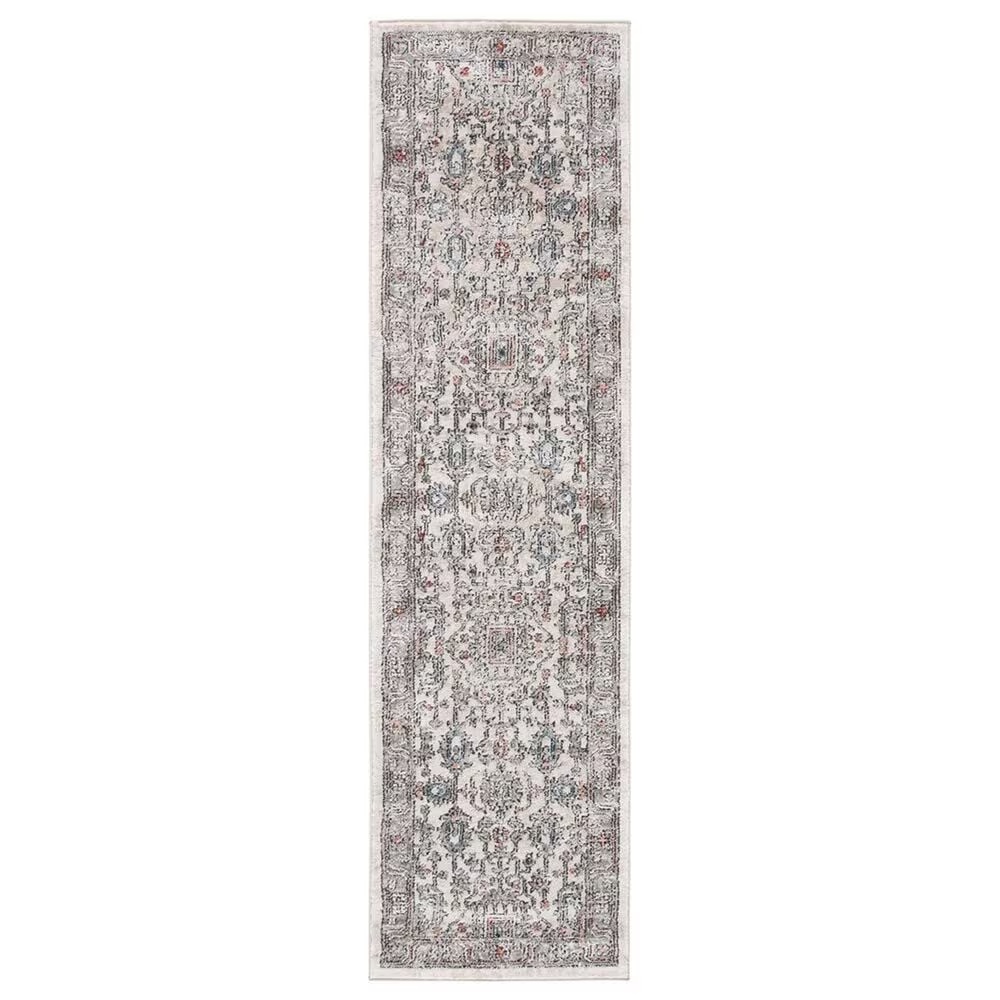 Safavieh Oregon ORE877 2'2" x 6' Grey and Ivory Runner
