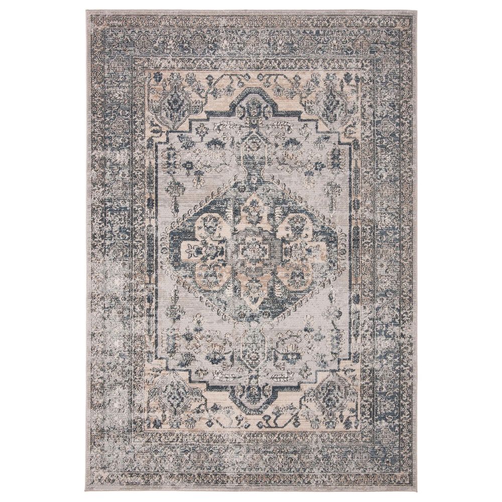 Safavieh Oregon 4' x 6' Light Blue and Ivory Area Rug