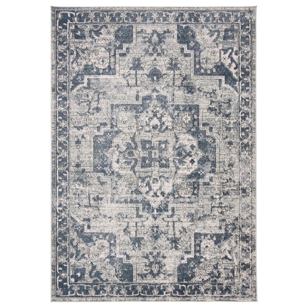 Safavieh Oregon 3' x 5' Navy and Ivory Area Rug