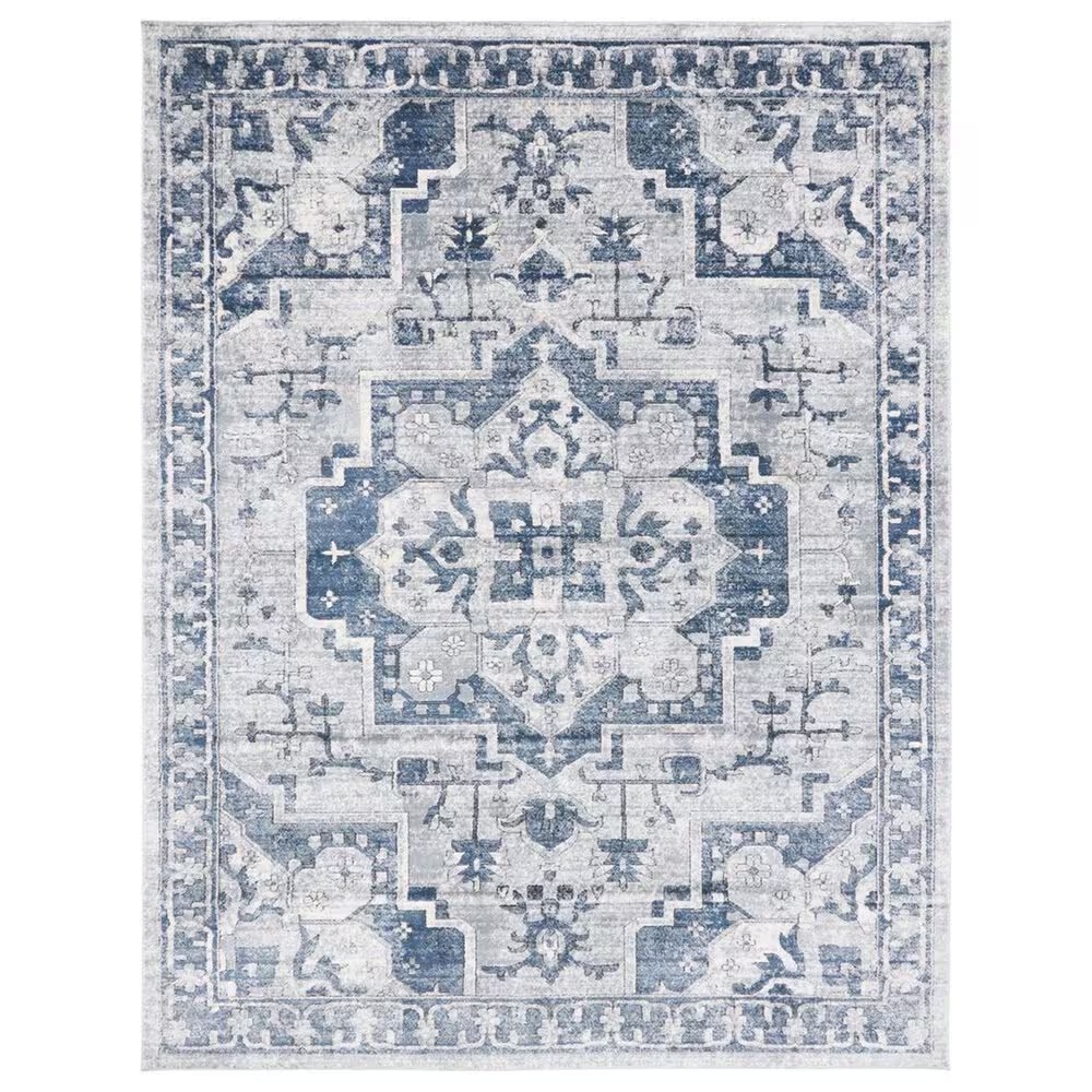 Safavieh Oregon 8' x 10' Navy and Ivory Area Rug