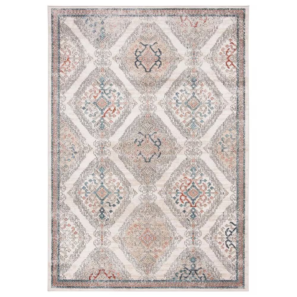 Safavieh Oregon ORE885 4' x 6' Grey and Ivory Area Rug