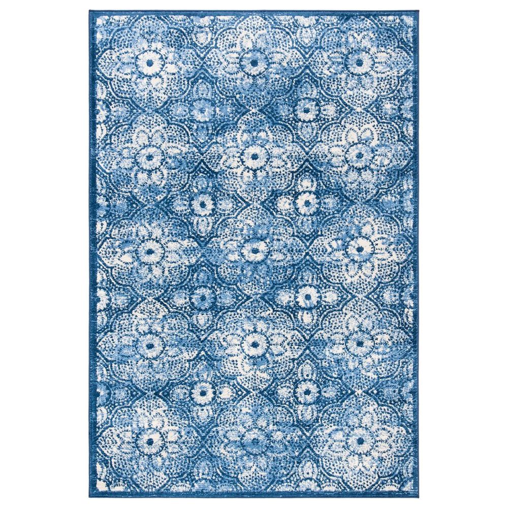 Safavieh Martha Stewart 2' x 4' Navy and Creme Area Rug