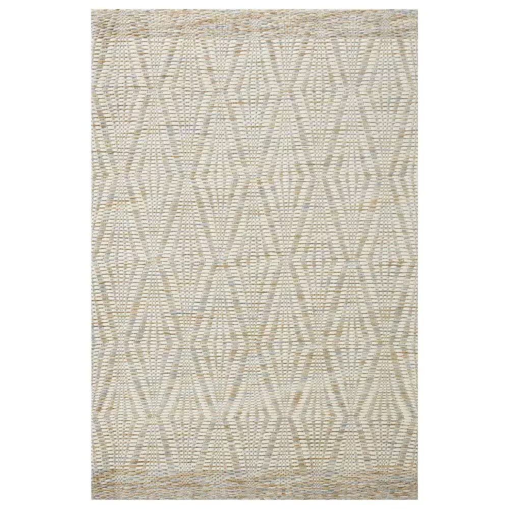 Loloi Kenzie 2'3" x 3'9" Ivory and Sand Area Rug