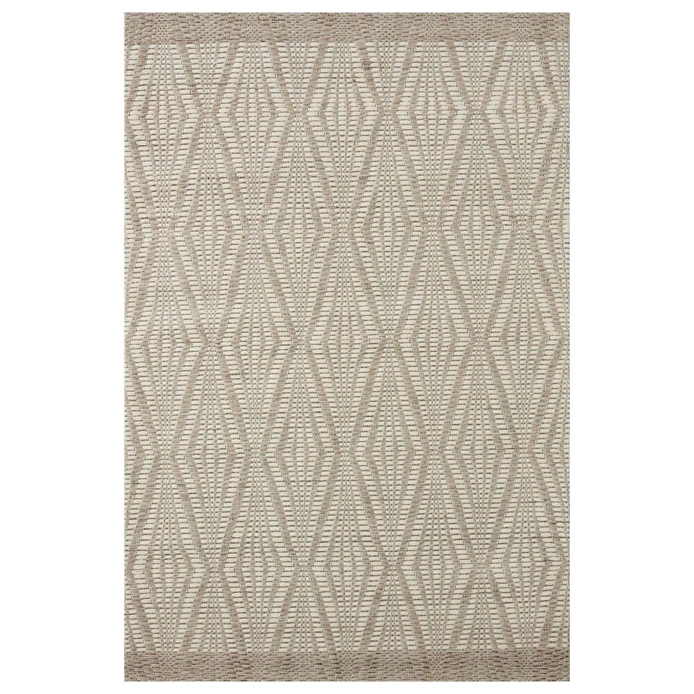 Loloi Kenzie 2'3" x 3'9" Ivory and Taupe Area Rug