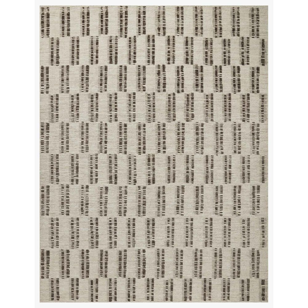 Loloi Harrison 5'6" x 8'6" Beige and Charcoal Area Rug