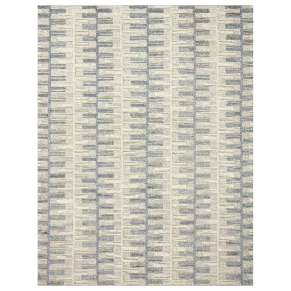 Loloi Harrison 9'6" x 13'6" Ivory and Slate Area Rug