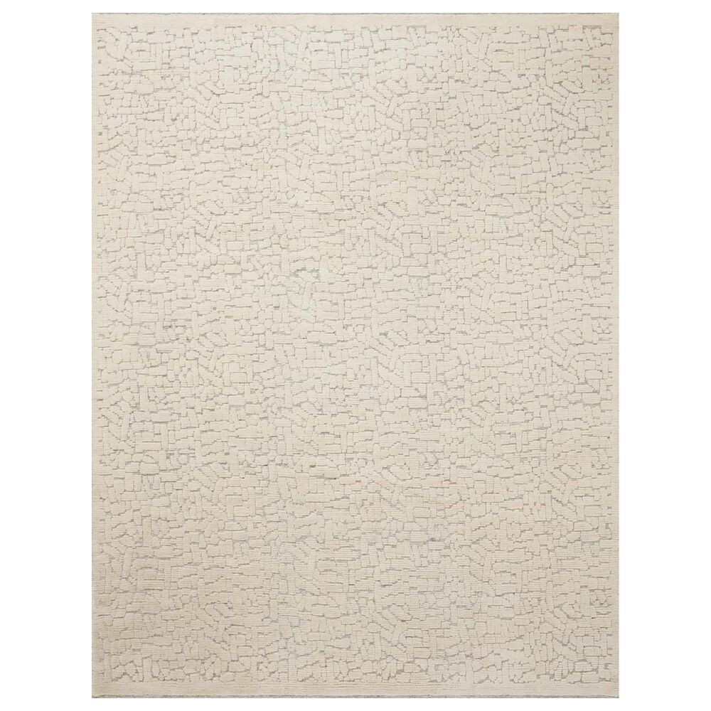 Loloi Harrison 2'6" x 11'6" Ivory and Silver Runner