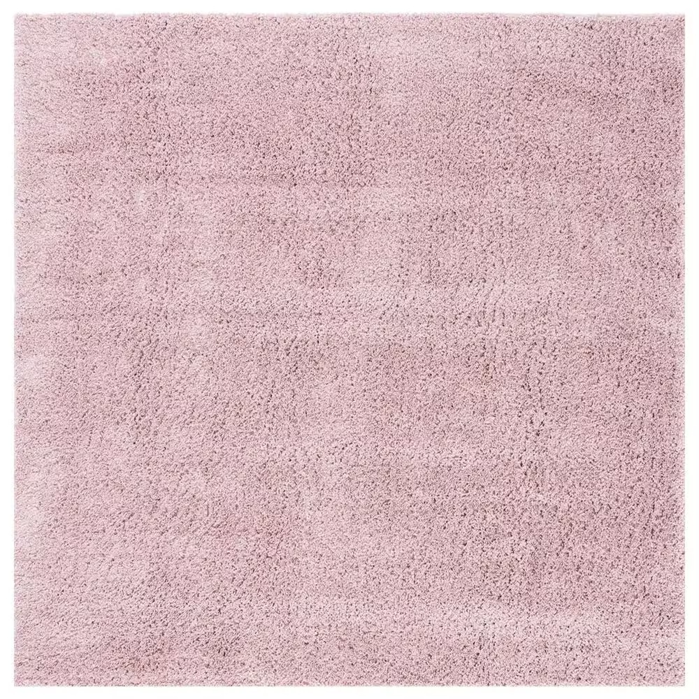 Safavieh August Shag AUG533U 6'7" Square Pink Area Rug
