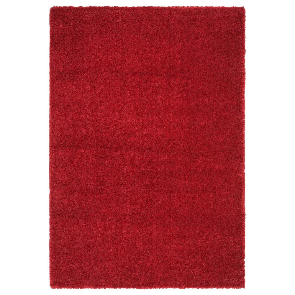 Safavieh August Shag AUG900Q 5'3" x 7'6" Red Area Rug