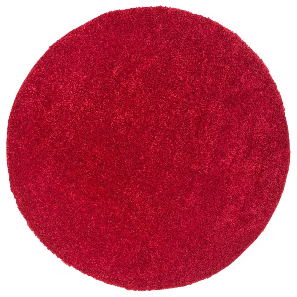 Safavieh August Shag AUG900Q 9' Round Red Area Rug
