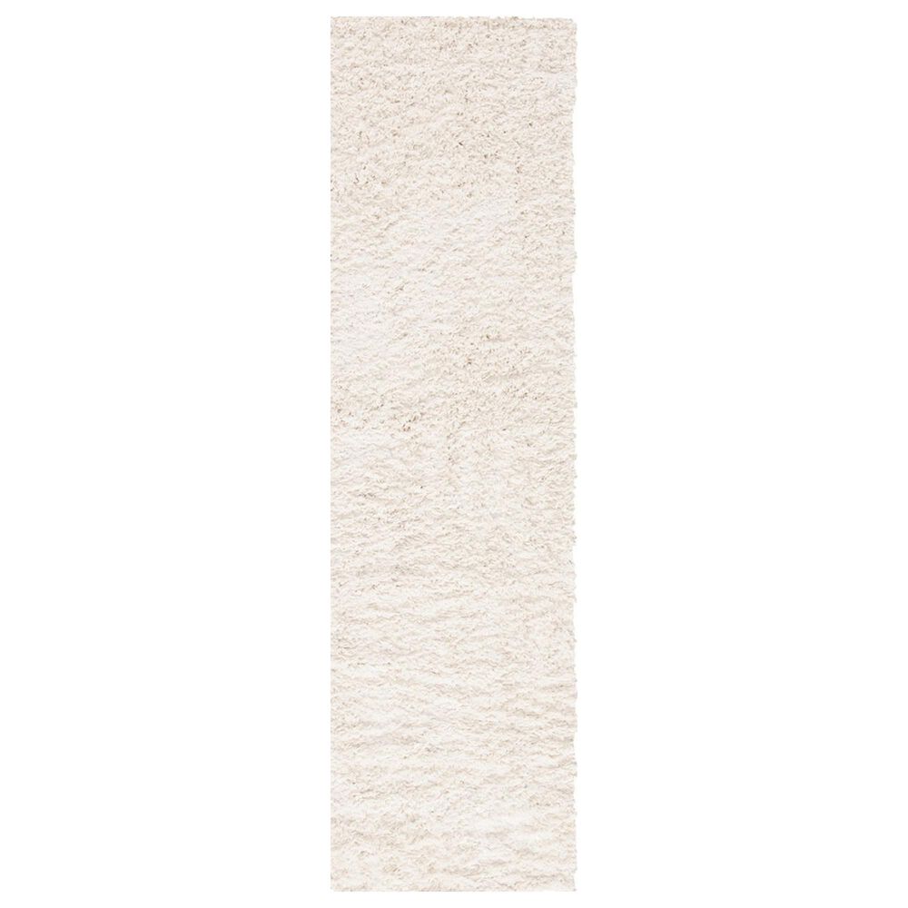 Safavieh August Shag AUG200C 2' x 11' Ivory Runner
