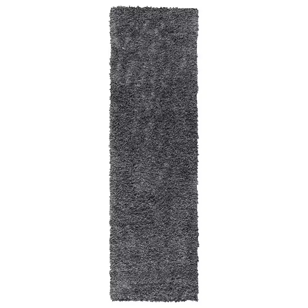 Safavieh August Shag AUG200H 2' x 5' Charcoal Area Rug