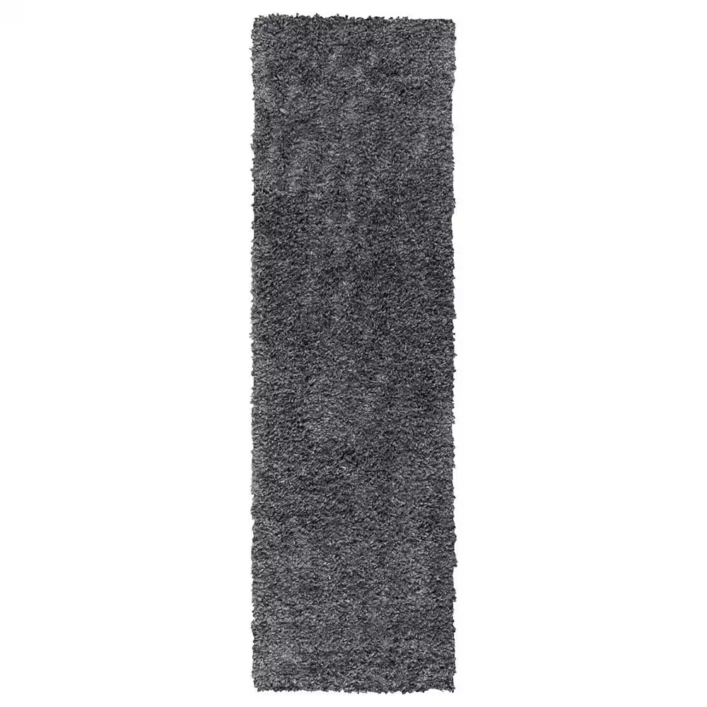 Safavieh August Shag AUG200H 2' x 7' Charcoal Runner
