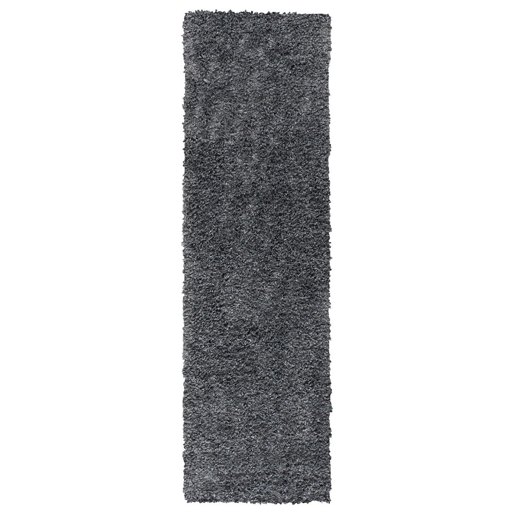 Safavieh August Shag AUG200H 2' x 9' Charcoal Runner