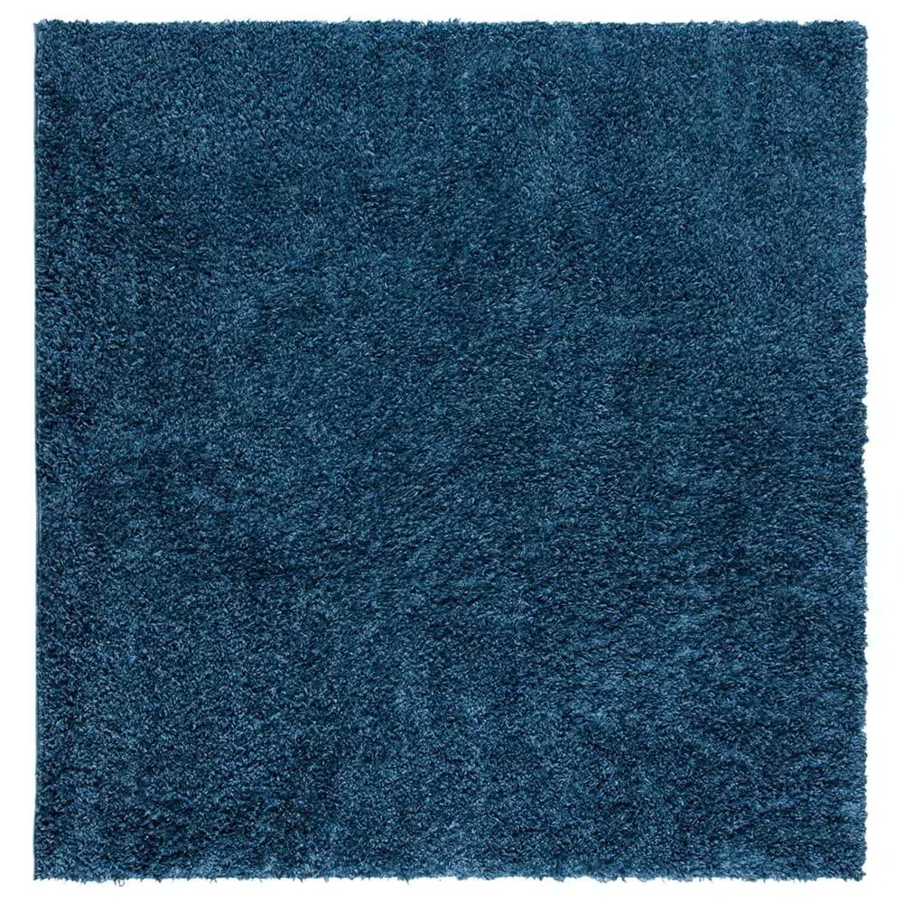 Safavieh August Shag AUG200M 5' Square Navy Area Rug