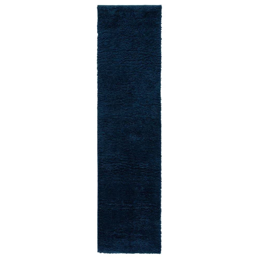 Safavieh August Shag AUG553M 2' x 8' Navy Runner