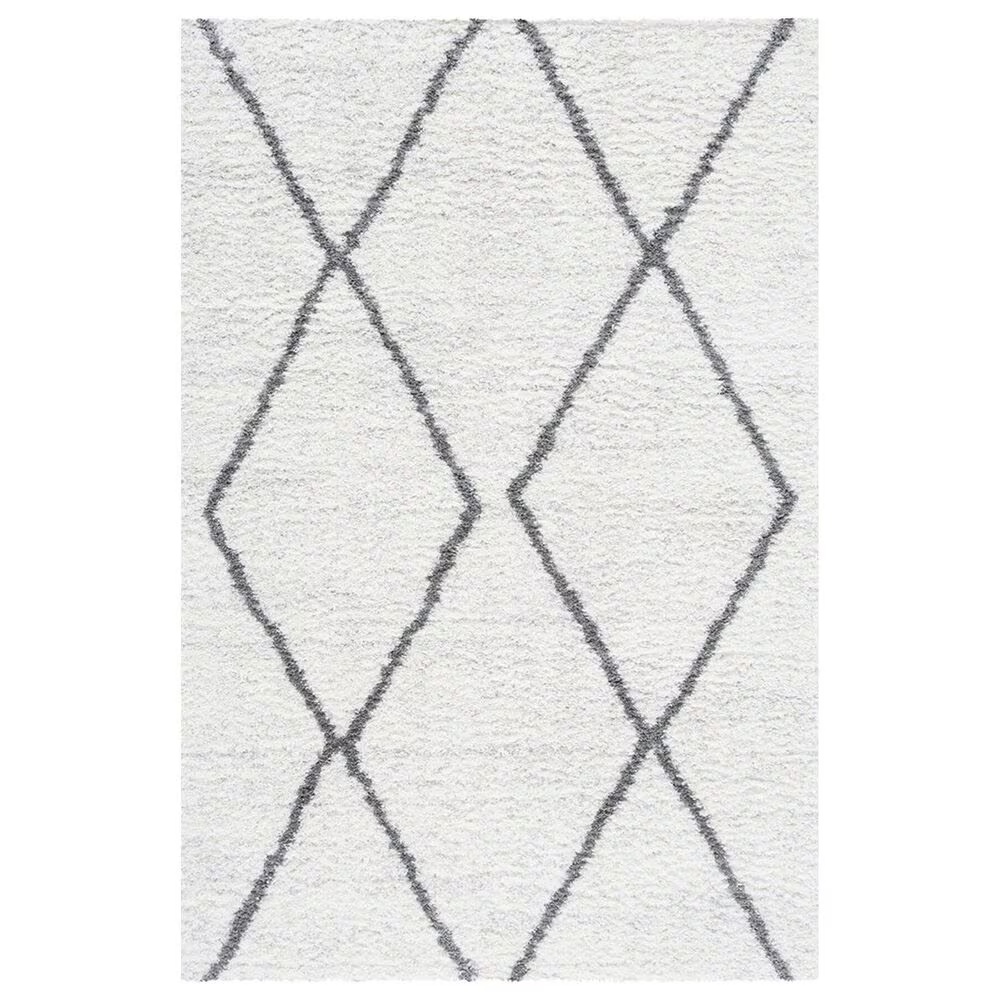 Safavieh August Shag 8' x 10' Ivory and Grey Area Rug