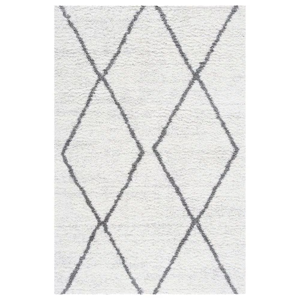 Safavieh August Shag 9' x 12' Ivory and Grey Area Rug