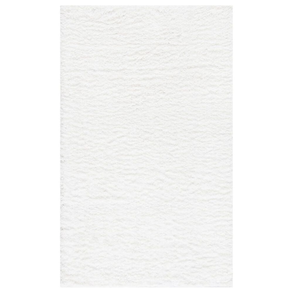 Safavieh August Shag AUG900A 3' x 5' White Area Rug