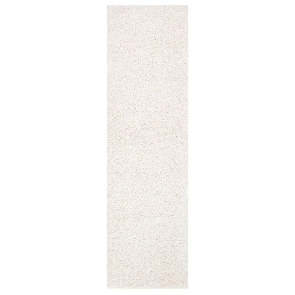 Safavieh August Shag 2'3" x 8' Ivory Runner