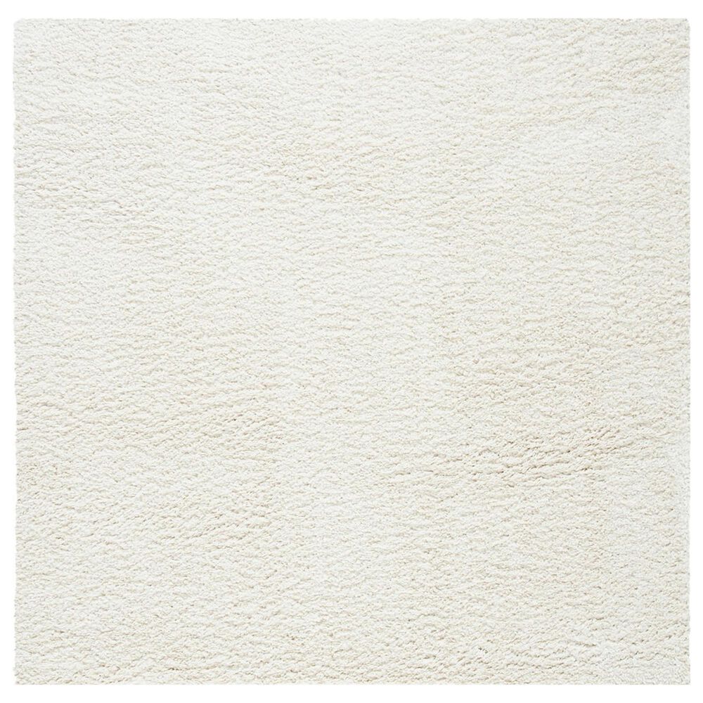 Safavieh August Shag AUG900C 4' Square Ivory Area Rug