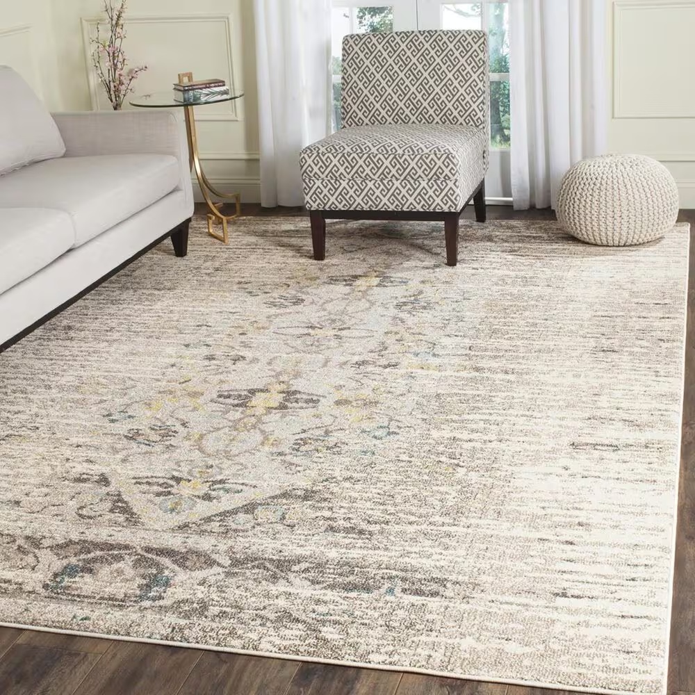 Safavieh Monaco MNC209G-4 4' x 5'7" Grey/Multi Area Rug