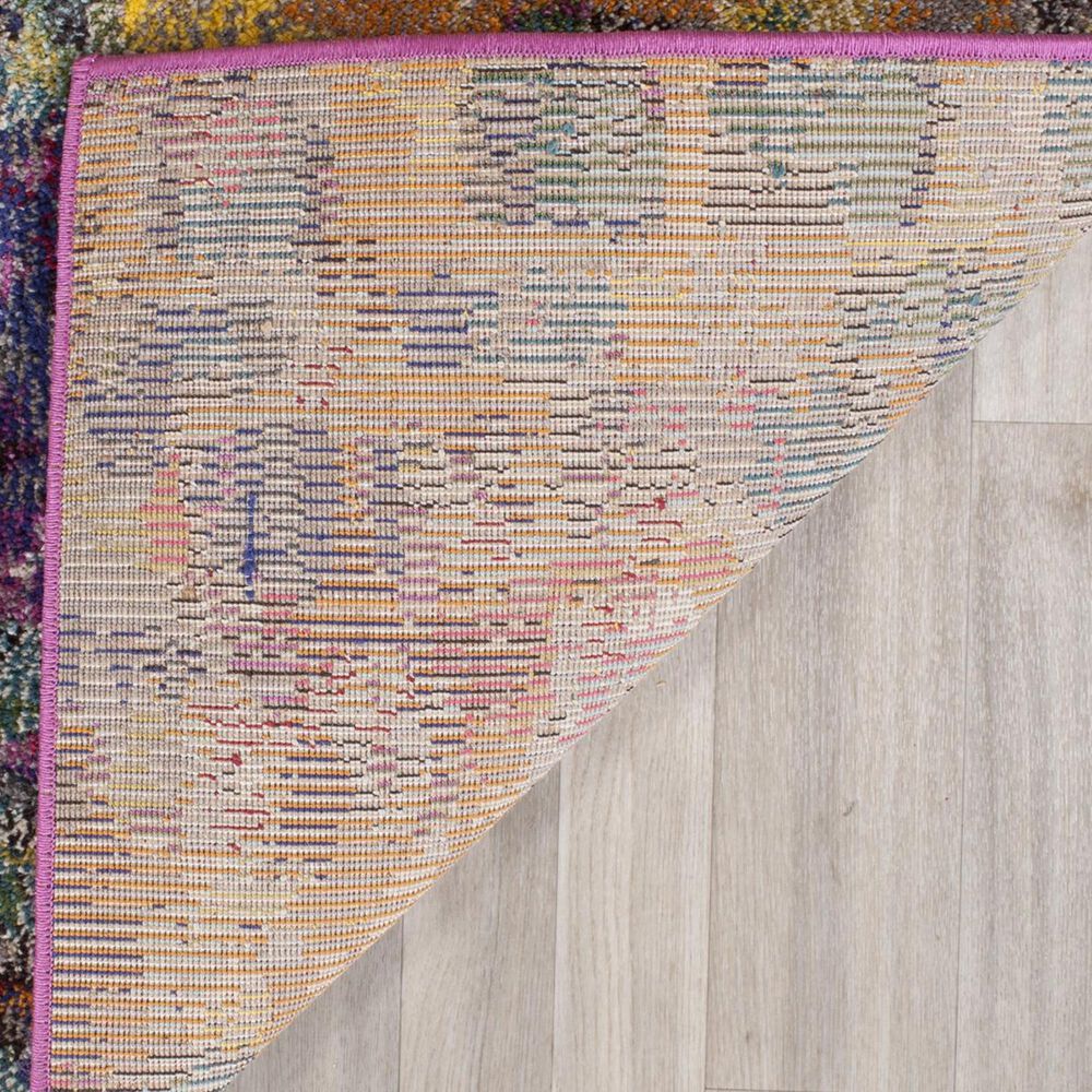 Safavieh Monaco MNC225D-5SQ 5' Square Pink/Multi Area Rug