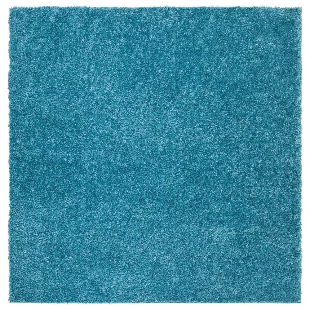 Safavieh August Shag 6'7" Square Turquoise Area Rug