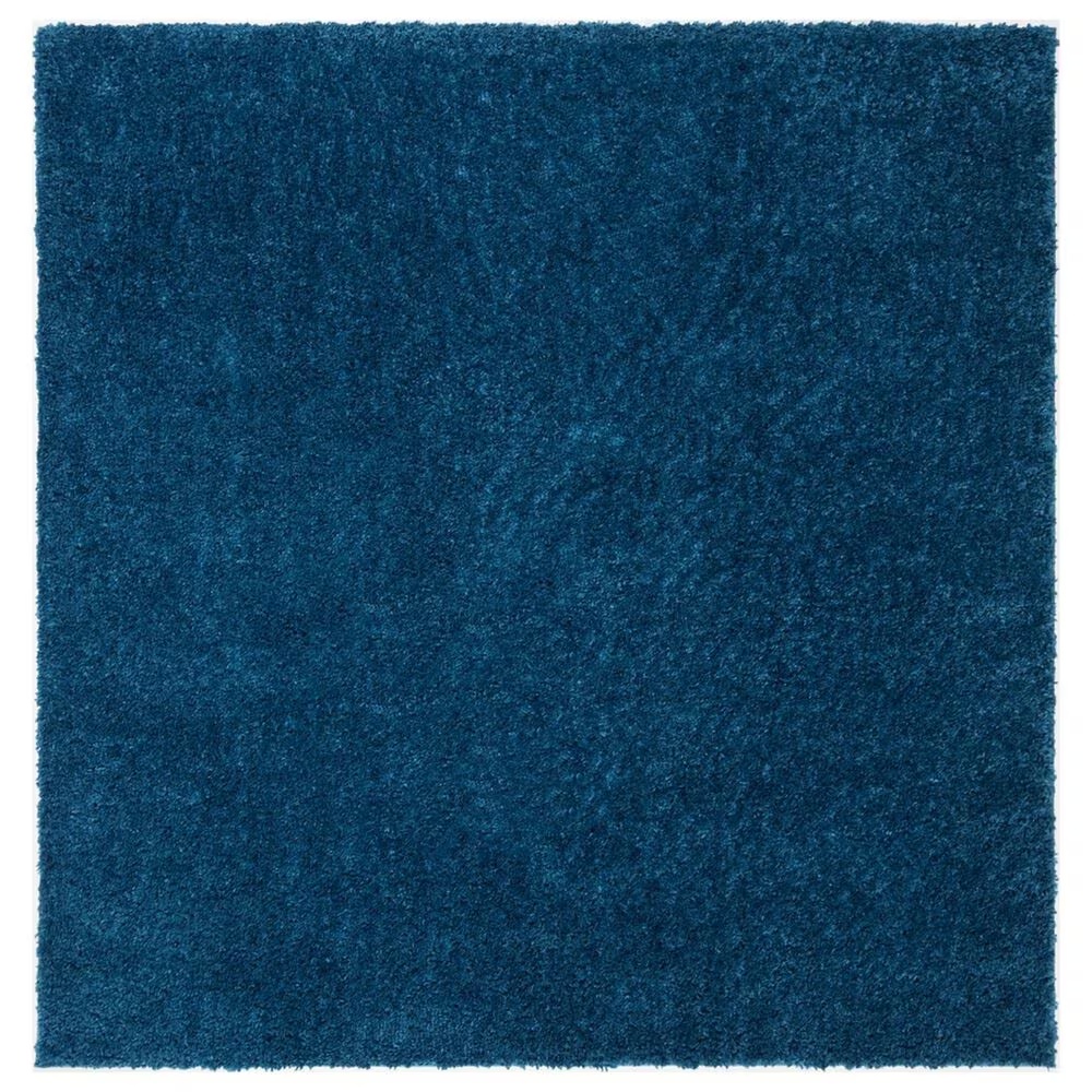 Safavieh August Shag AUG900N 3' Square Navy Area Rug