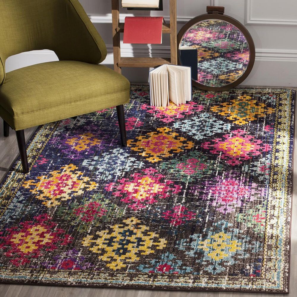 Safavieh Monaco MNC244F-5 5'1" x 7'7" Multi Area Rug