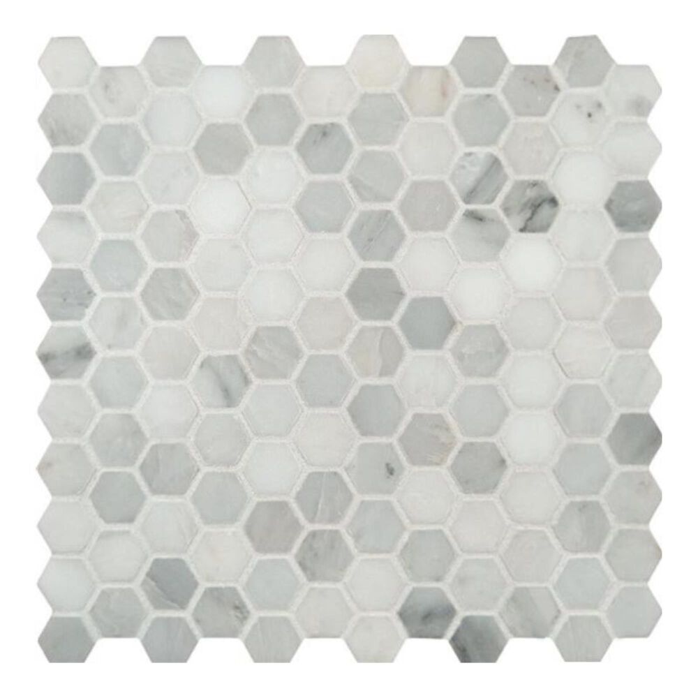 MS International Greecian White 12" x 12" Natural Stone Mosaic Sheet