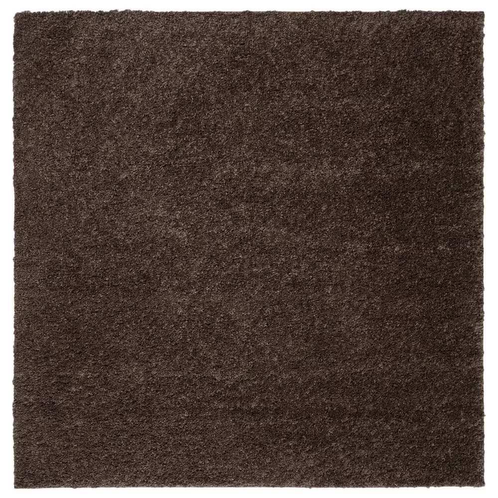 Safavieh August Shag 9' Square Brown Area Rug