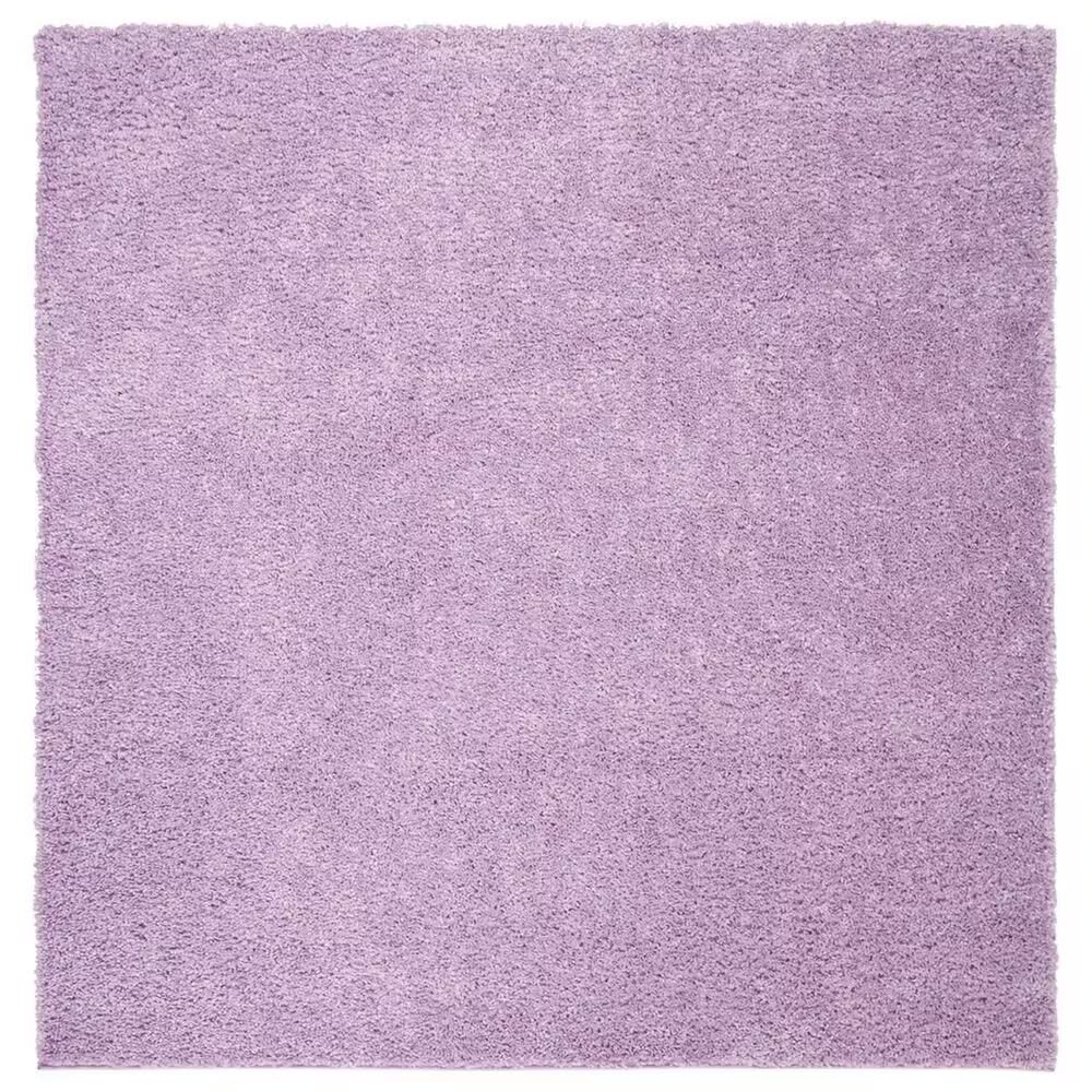 Safavieh August Shag 5'3" Square Lilac Area Rug