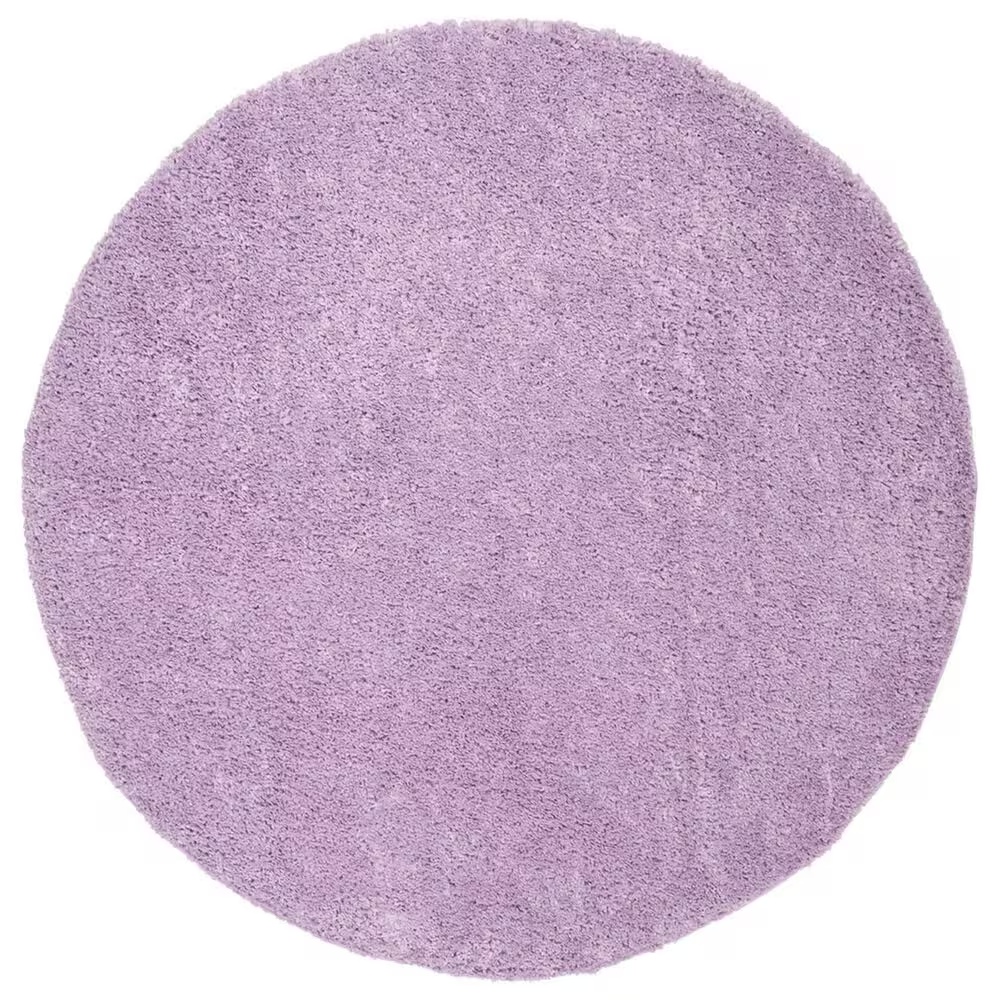 Safavieh August Shag 6'7" Round Lilac Area Rug