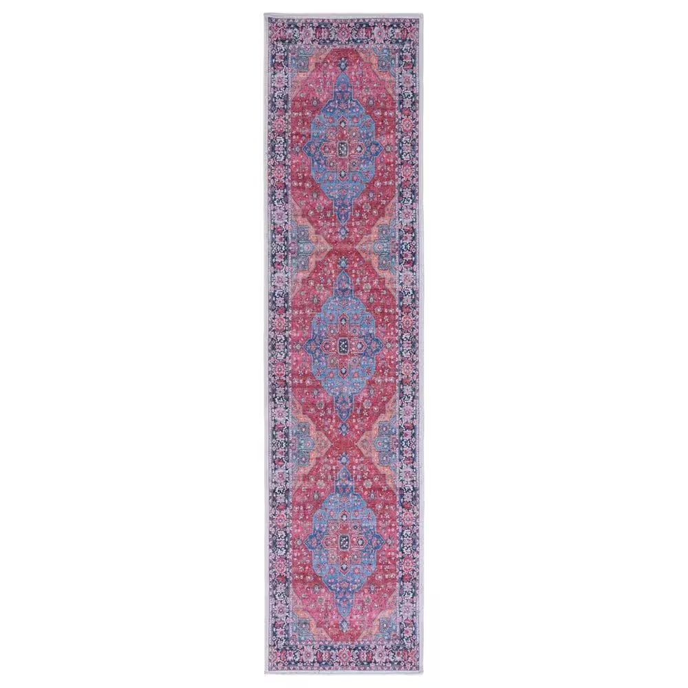 Safavieh Serapi SEP369 2' x 8' Blue and Rust Runner