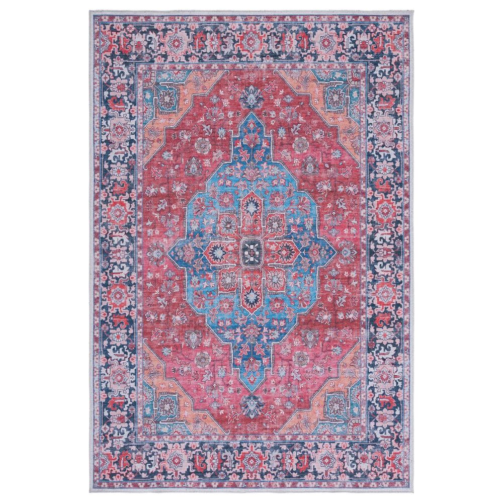 Safavieh Serapi 6'7" x 9' Blue and Rust Area Rug