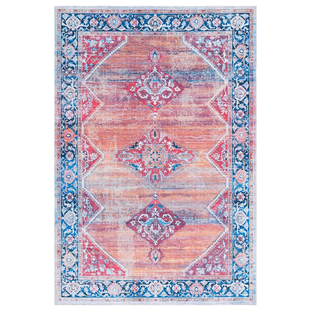 Safavieh Serapi 8' x 10' Rust and Navy Area Rug