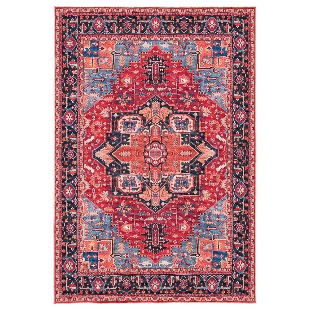 Safavieh Serapi 5'3" x 7'6" Red and Blue Area Rug