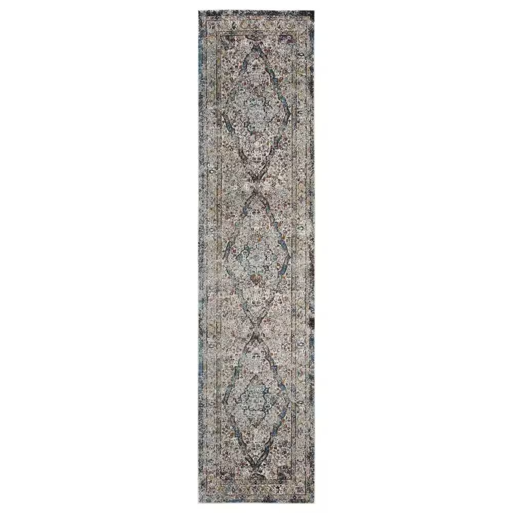 Safavieh Aria ARA106E 2' x 8' Beige and Blue Runner