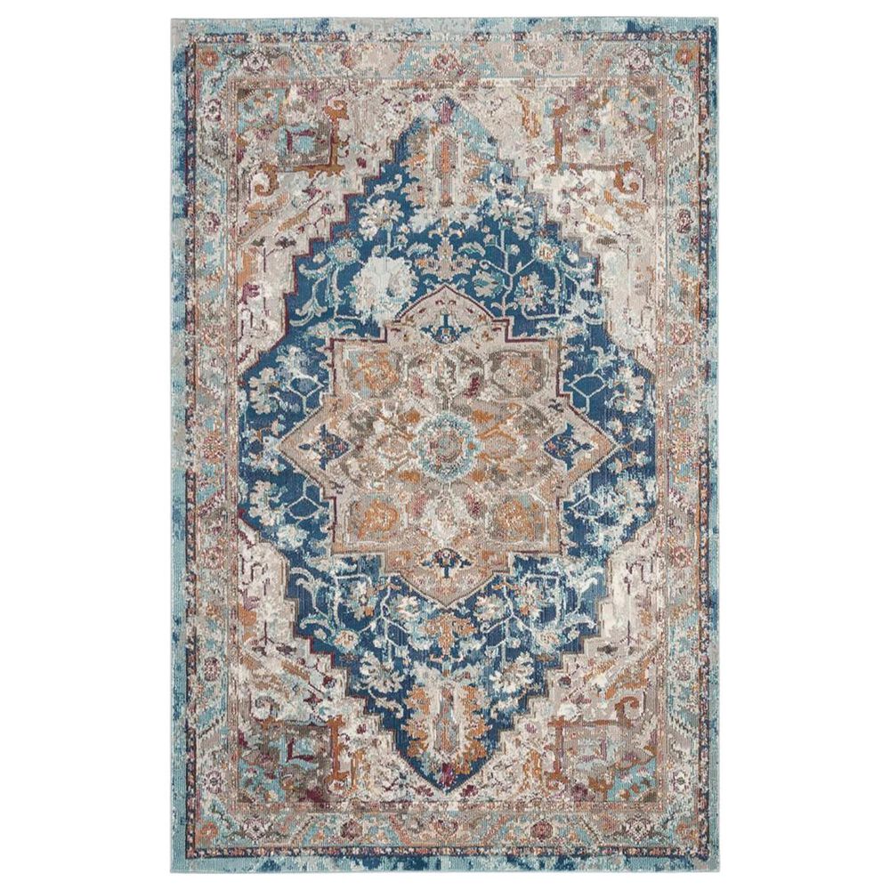 Safavieh Aria 4' x 6' Blue and Beige Area Rug