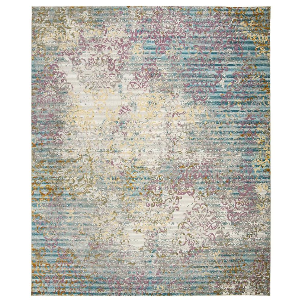 Safavieh Aria Damask 8' x 10' Cream and Multicolor Area Rug