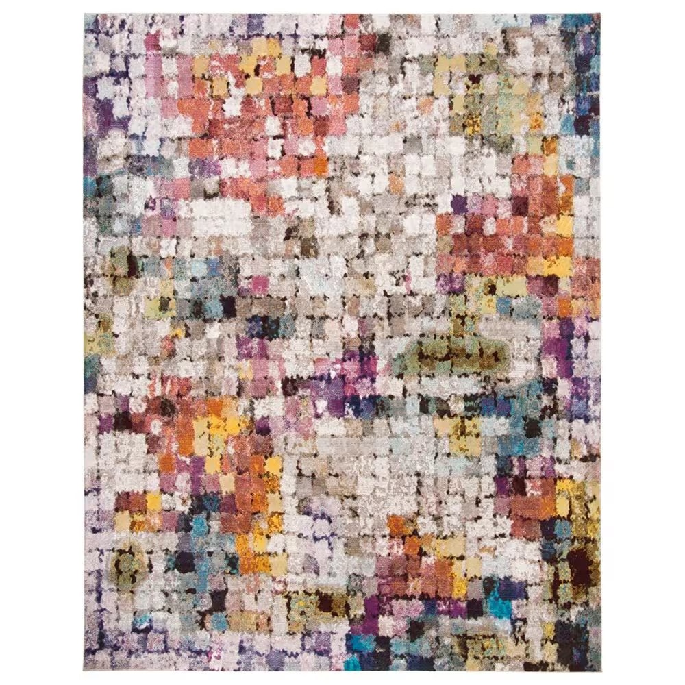 Safavieh Aria 9' x 12' Cream and Rust Area Rug