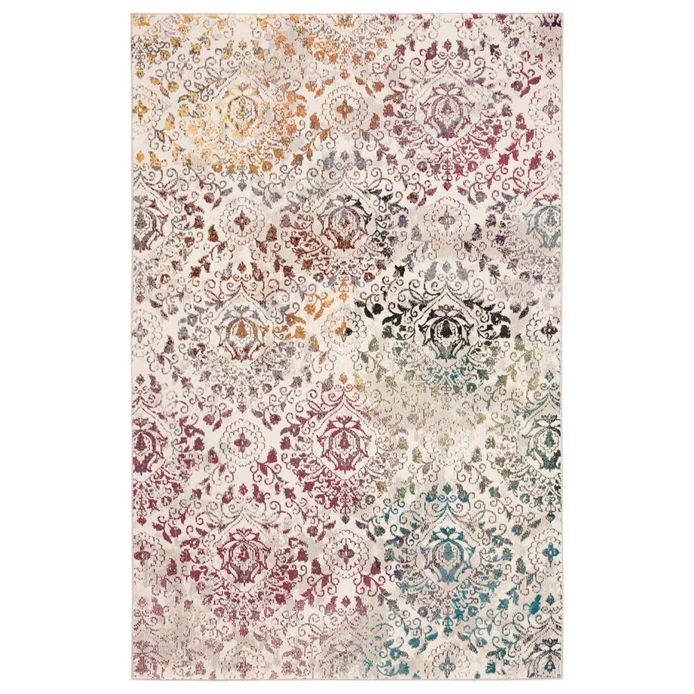 Safavieh Aria 3' x 5' Cream and Multicolor Area Rug