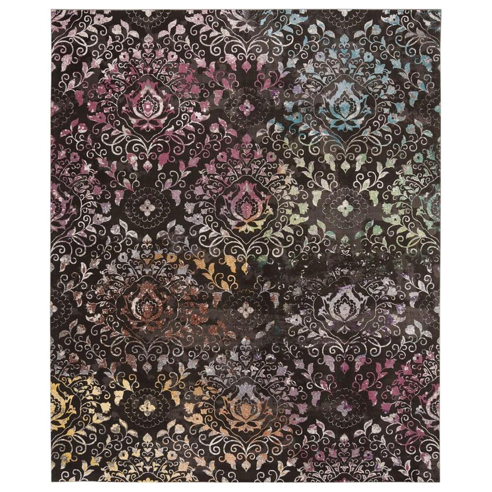 Safavieh Aria 9' x 12' Brown and Multicolor Area Rug